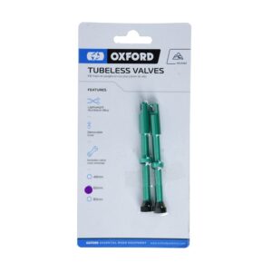 Bezkameru ventiļi - OXFORD 60mm Black / Blue / Red / Green